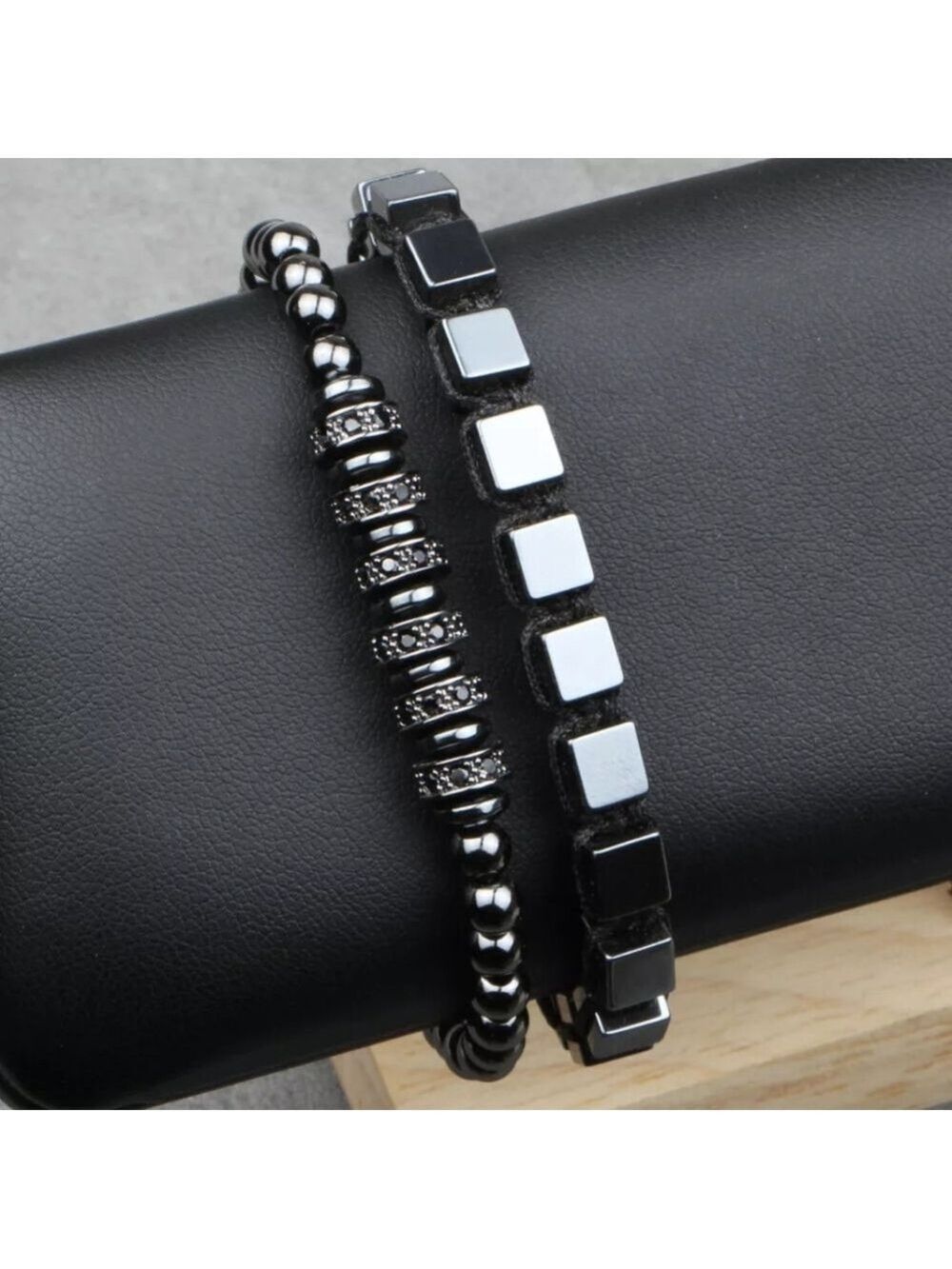 Men's 2 Piece Bracelet Set